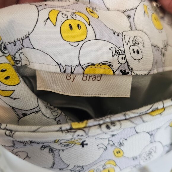 Minions Despicable Me Light Gray Yellow Allover Pattern Crossbody Tote Bag Teens - Picture 7 of 11